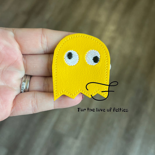 Yellow Ghost Feltie