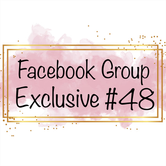 Facebook Group Exclusive Feltie #48