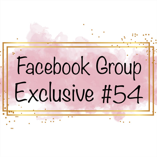 Facebook Group Exclusive Feltie #54