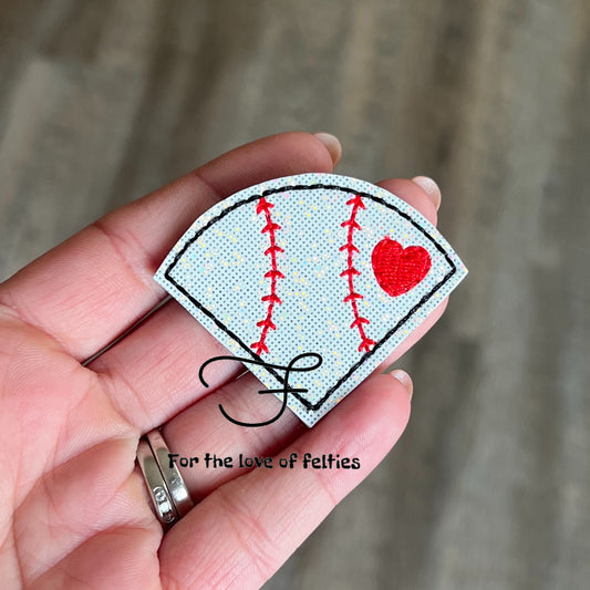 Baseball Diamond Feltie