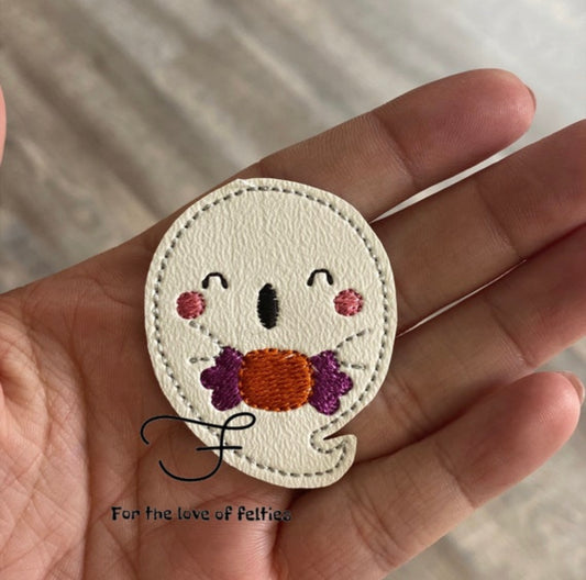 Candy Ghost Feltie